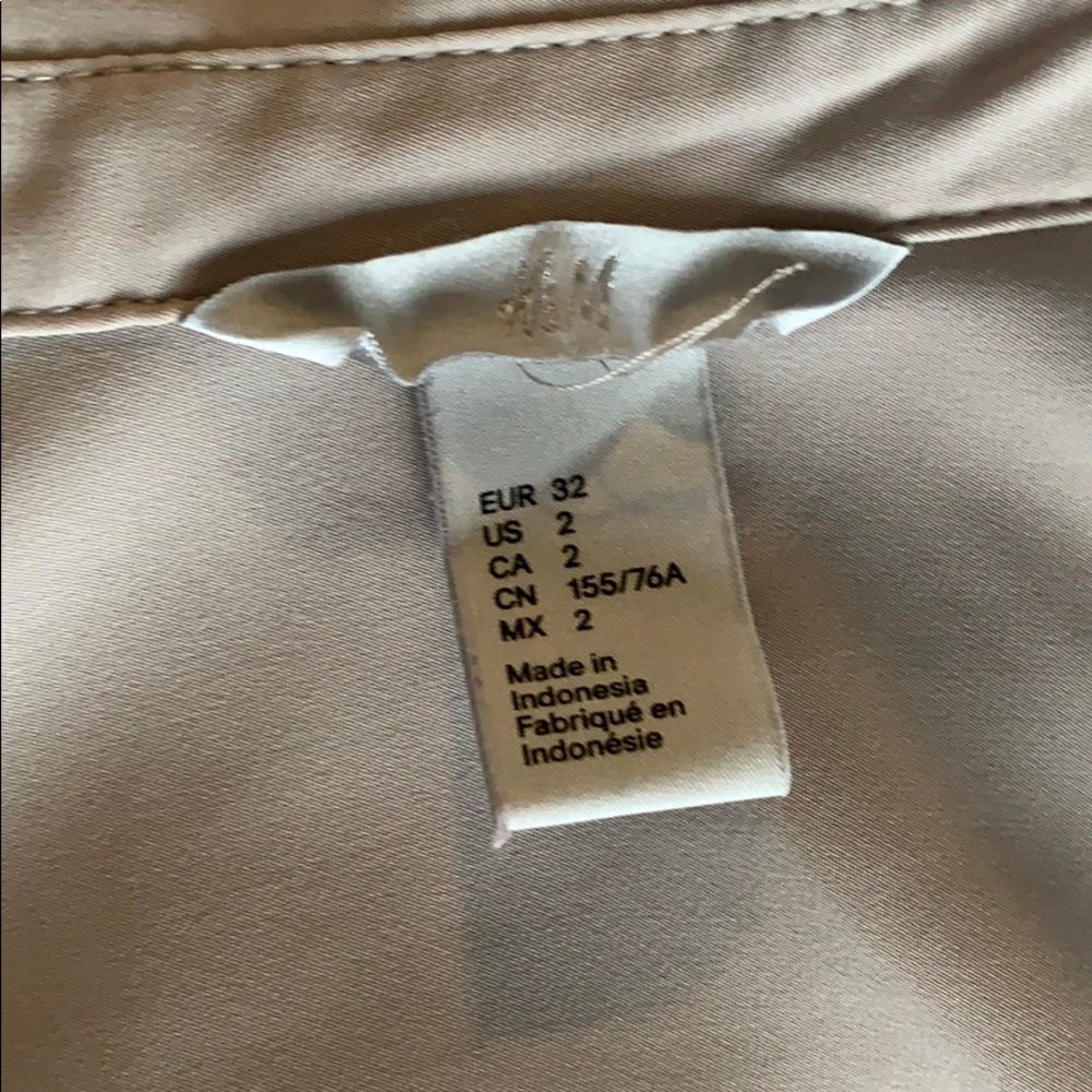 Gray Button Down Blouse - image 3